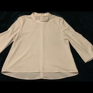 Halogen Tops - Halogen White Blouse - Worn only once! Halogen Tops - Halogen White Blouse - Worn only once!